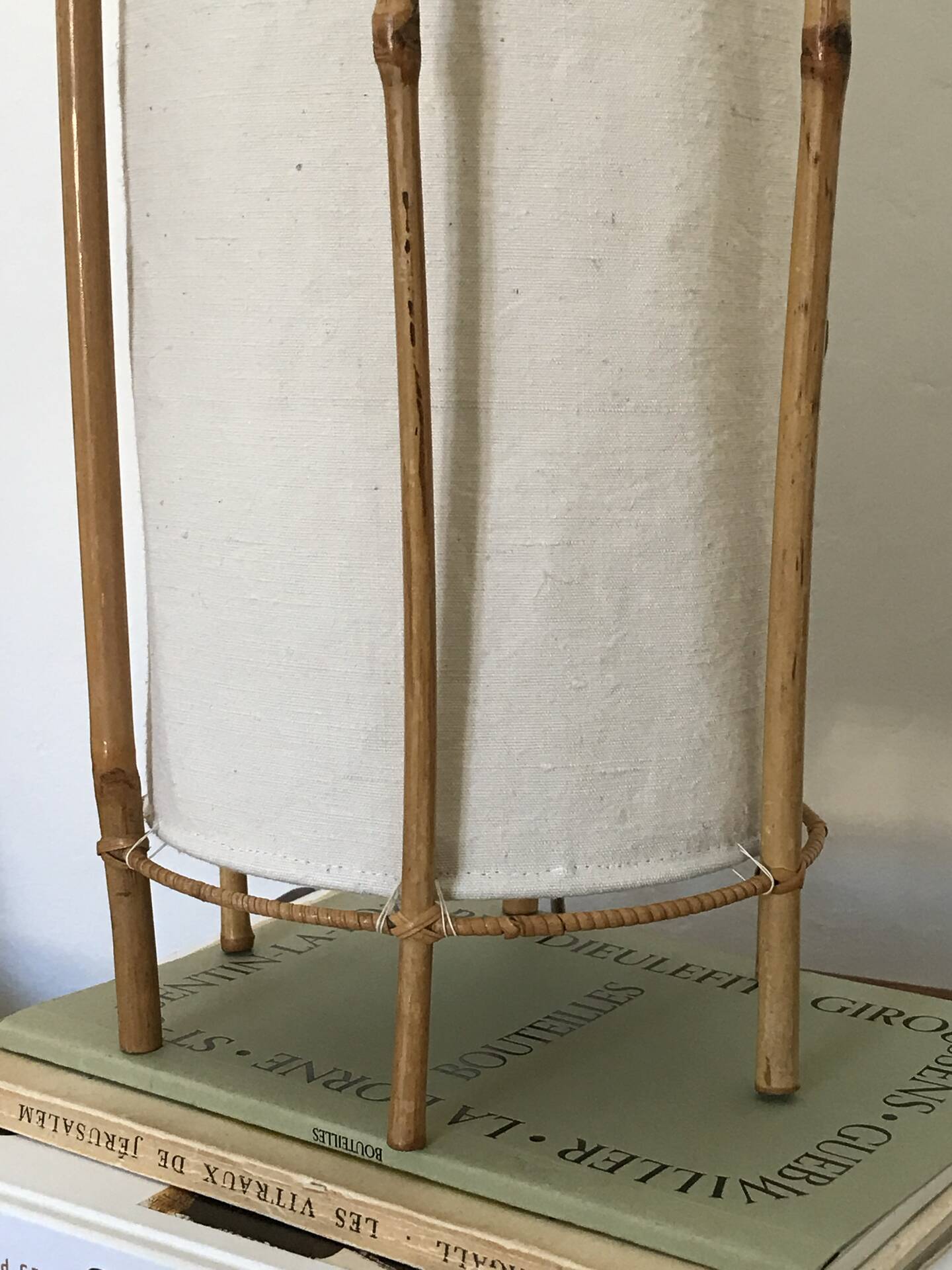 Lampe bambou Louis Sognot