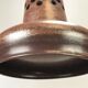 60s 70s Lamp Light Ceiling Lamp Ceramic Mid Century Space Age Brown