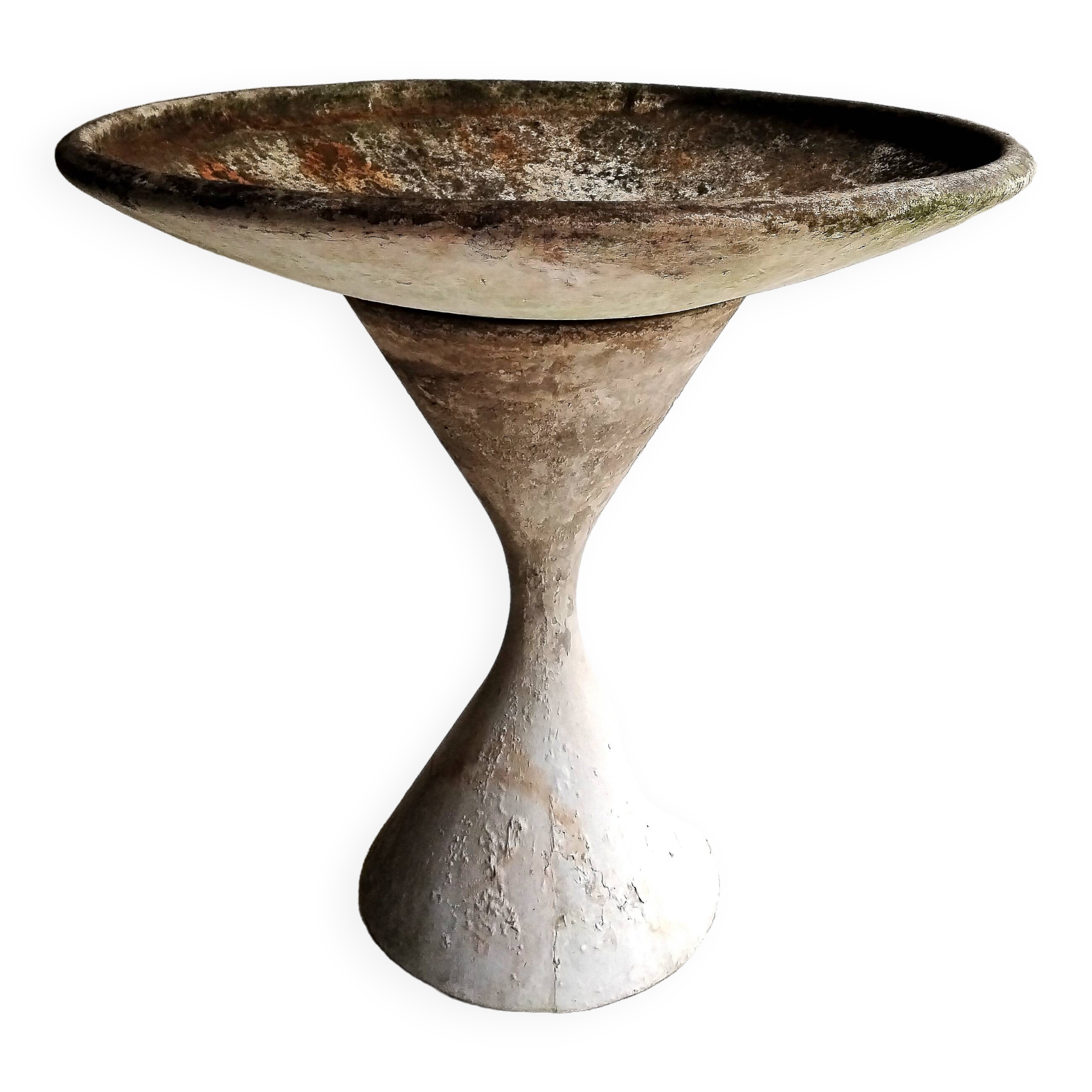 Diabolo planter basin by Anton bee Ed. Eternit from the 60s