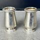 Pair of silver-plated salt cellars - Christofle goldsmith - Hôtel Savoy Paris