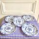 Dessert plates Honorine Arcopal 1980