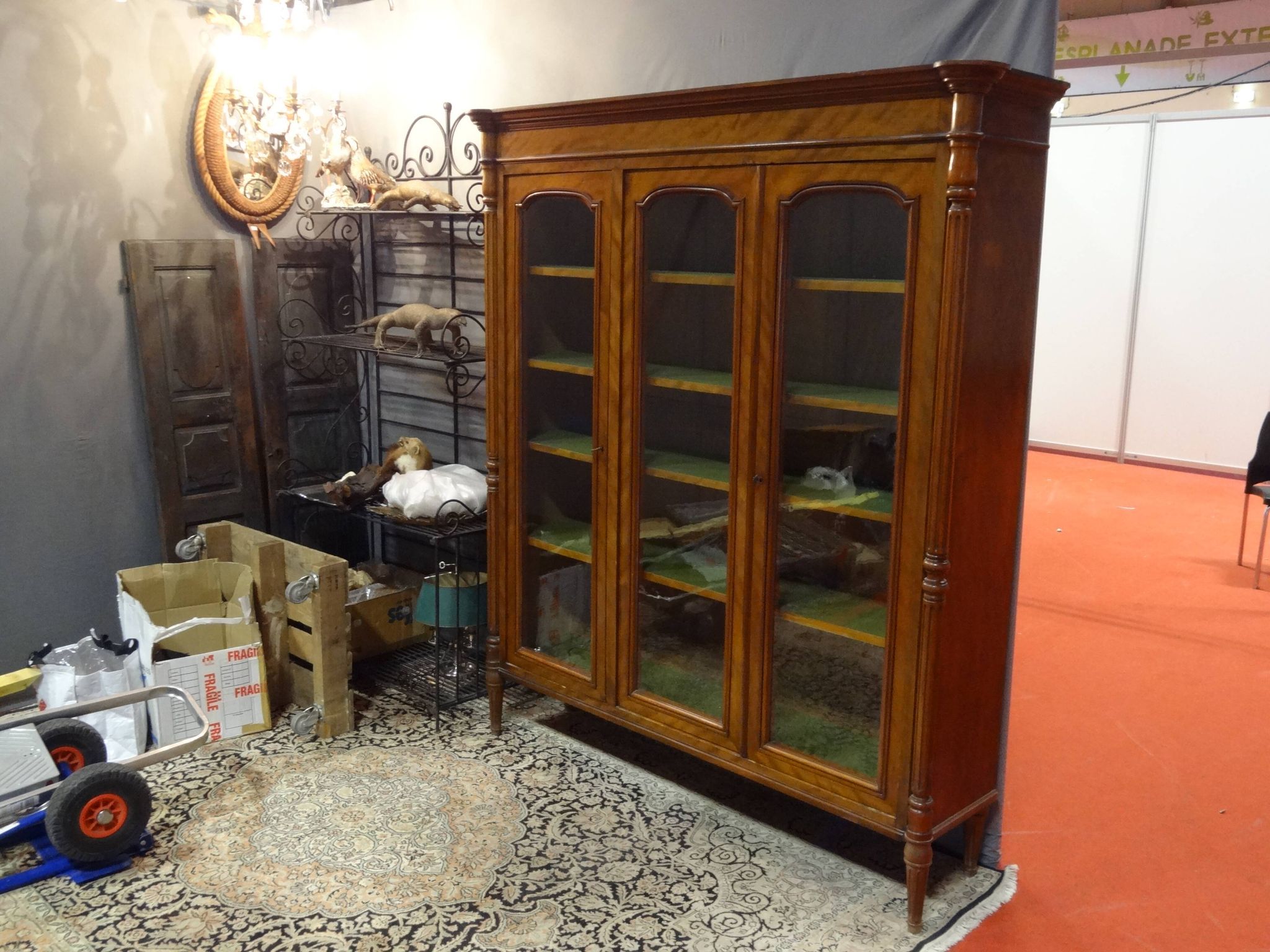 English bookcase 19th
