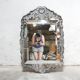 Old Venetian mirror 106cm x 70cm
