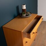 Retro honey teak 1960s avalon chest of drawers