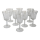 Verre à vin verre moulé 70-80