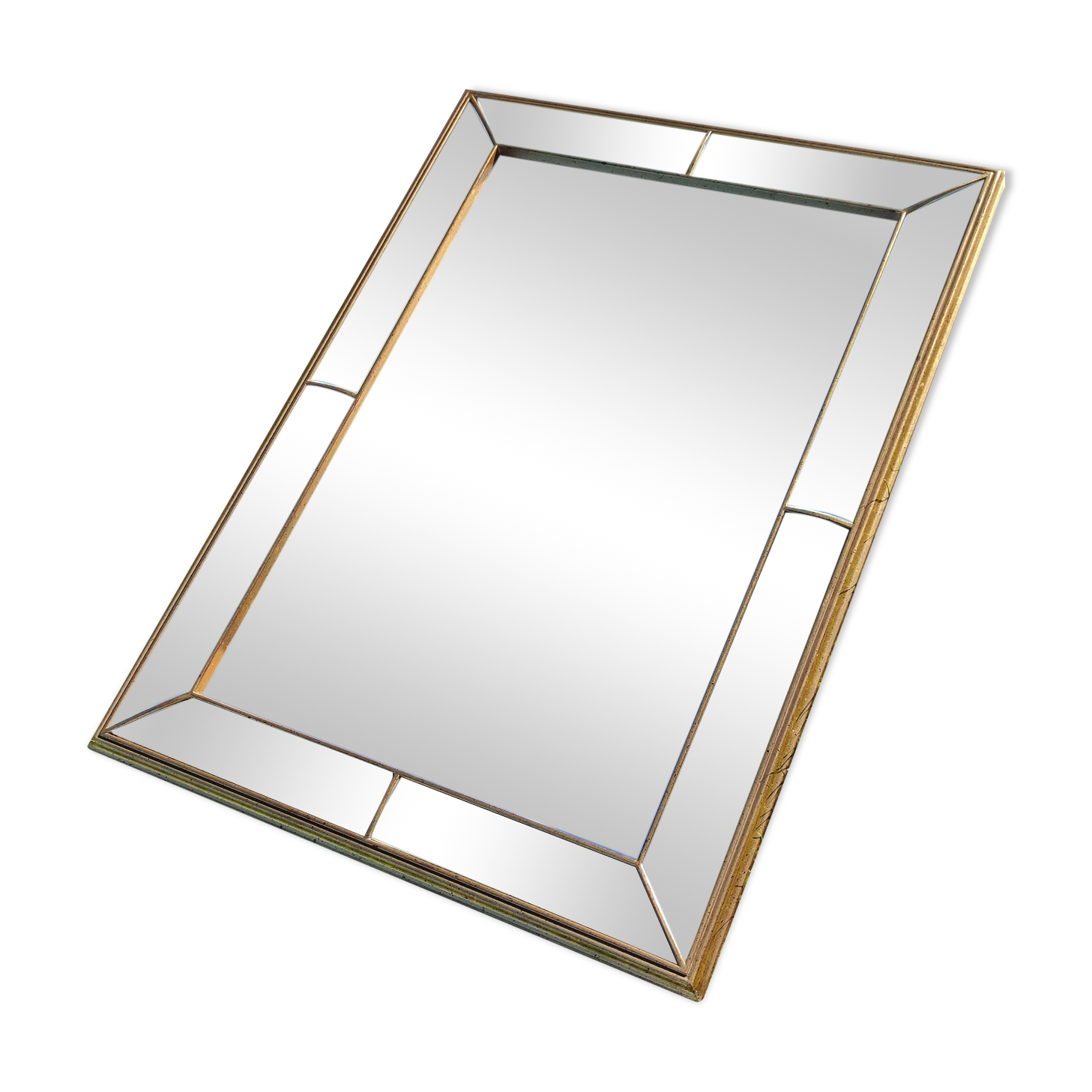 Mirror neoclassica parclose beveled