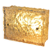 Wall light in resin by Pierre Disderot for Dallux 1960s