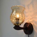 Mid-century wall lamp, 1970's.