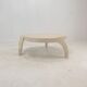 Mactan Stone or Fossil Stone Coffee Table, 1980's