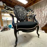 Baroque Napoleon III armchair