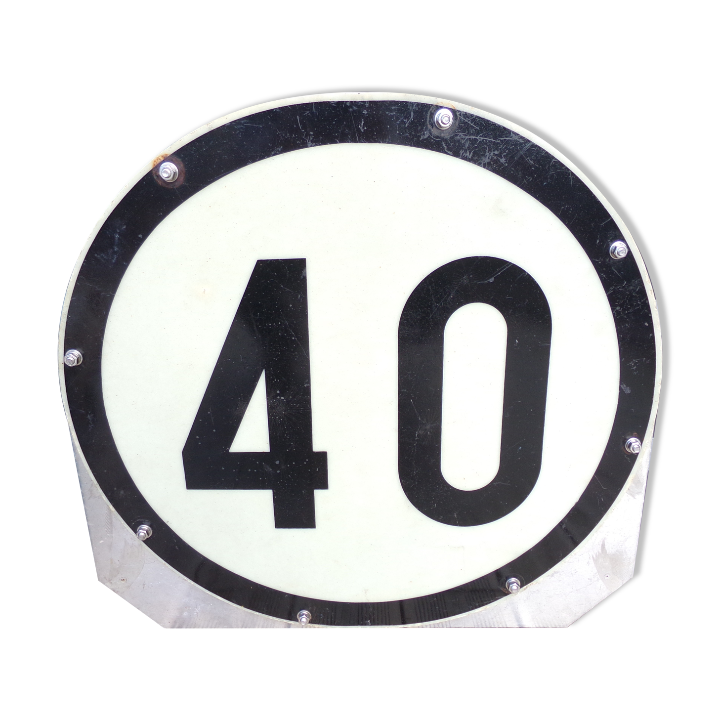 Industrial decorative limitation plate