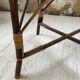 Popular rope, wicker and wood chair