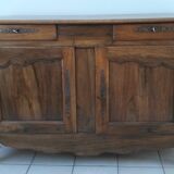 Rustic walnut dresser