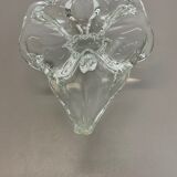 Murano glass "lucid" bowl shell element shell Murano, Italy, 1970s