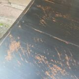 Alsatian curved chest of drawers XVIIIth patinated