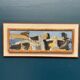 Swedish Oil on Panel – “Bird Movement” by Calle Johansson – Vintage