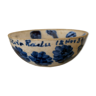 Ceramic bowl signed Silvia Radu – 1987