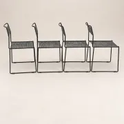 Set of 4 Spaghetti chairs – Giandomenico Belotti for Fly Line – Design it