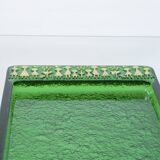 Vintage glass tray 1960