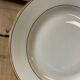 12 porcelain plate Limoges design Bernardaud