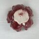 Ceramic flower candlestick