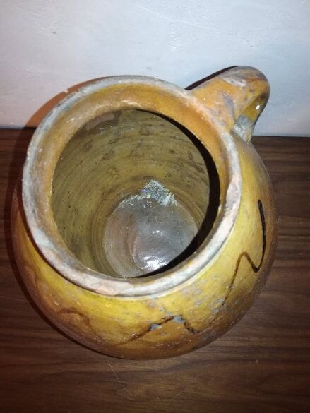 Old pottery, vase or pitcher