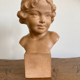 Bust child Henri Bargas