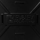 Pair of leather armchairs mod. panarea lev&lev 70s vintage modern