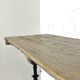 Console pieds bistrot en fonte