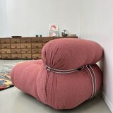 Armchair Soriana Afra and Tobia Scarpa 60s Cassina