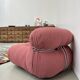 Fauteuil Soriana Afra et Tobia Scarpa années 60 Cassina