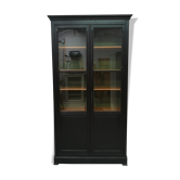 Old library solid oak cabinet curiosity patina shabby gustavien