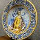 Talavera earthenware, Spain: large dish decorated with a mythological scene