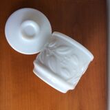 Opal glass jar - vintage