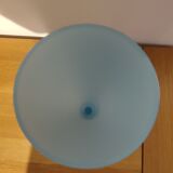 Blue opaline soliflore vase