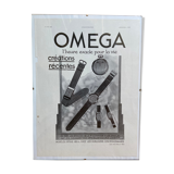 Advertising poster Omega 17 June 1933