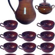 Vintage St-Clément coffee set with large milk pitcher