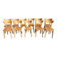 11 chaises bistrot style Baumann
