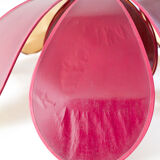 Large double corolla lotus hanging lamp