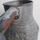 Watering can zinc artisan garden workshop