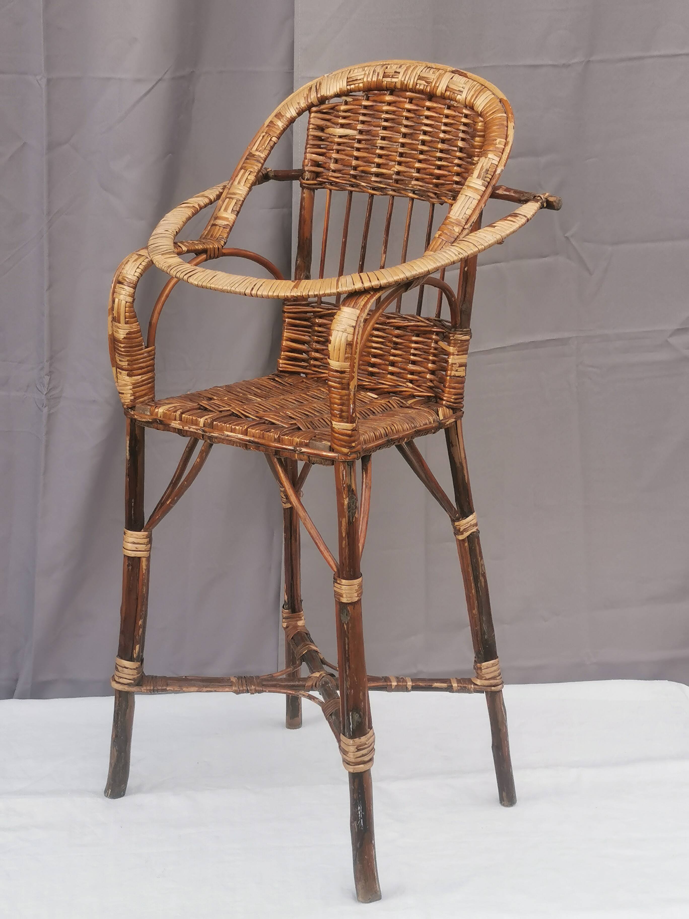 Vintage children’s high chair