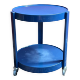Desserte roulante space-age bleu marine