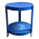 Space-age navy blue rolling dessert trolley