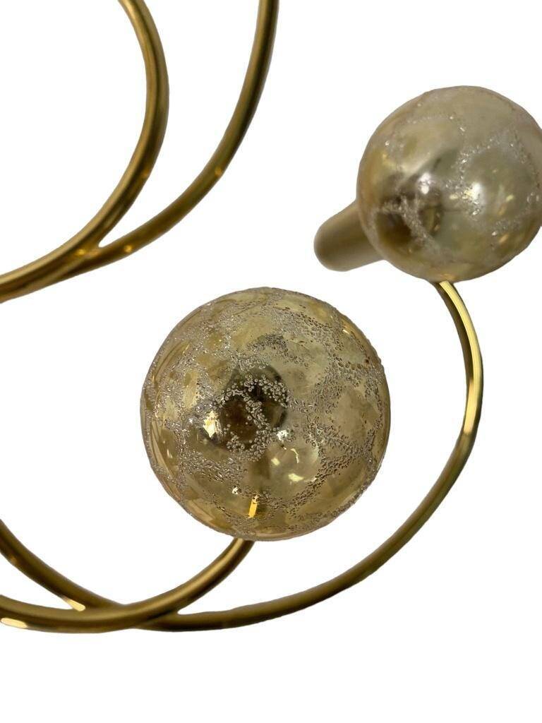lustre suspendu vintage 'doré'