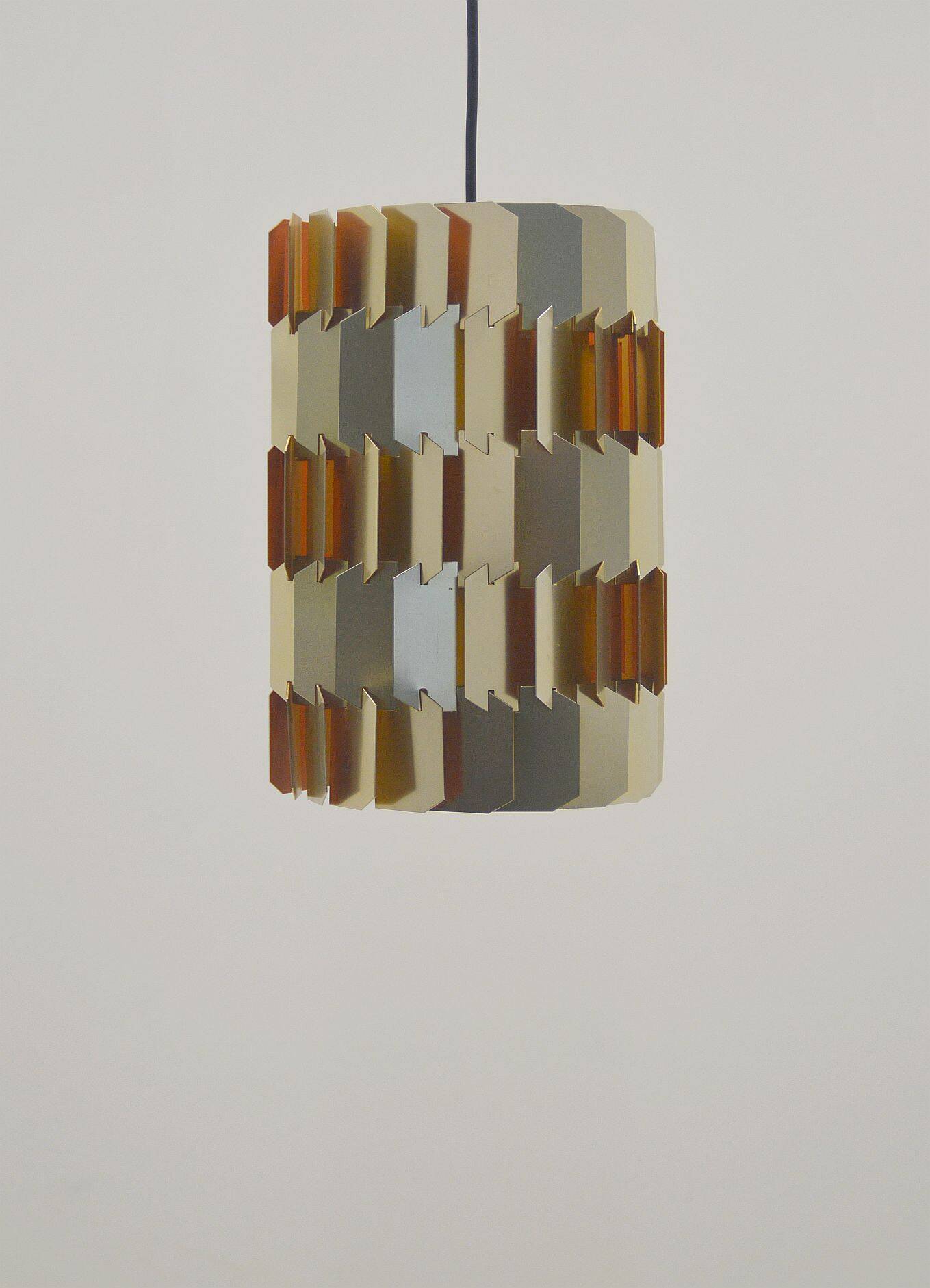 Danish Facet lamp designed by Louis Weisdorf for Lyfa, 1960s