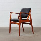 Vintage Teak Stuhl Design Arne Vodder Danish Mid Century