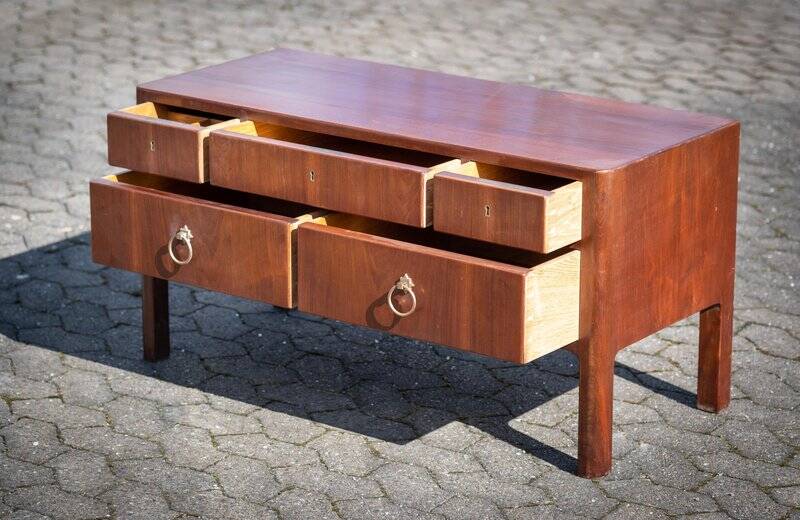 Mahogany commode attributed to Ernst Kühn, Denmark, 1930s