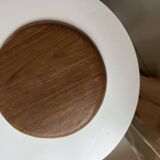 Teak aperitif tray plate, design 1960 Denmark