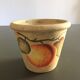 Peach decorative pot