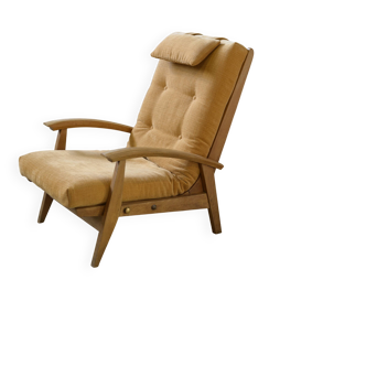 Armchair model FS 134 by Guy Besnard for Free Span 1950s